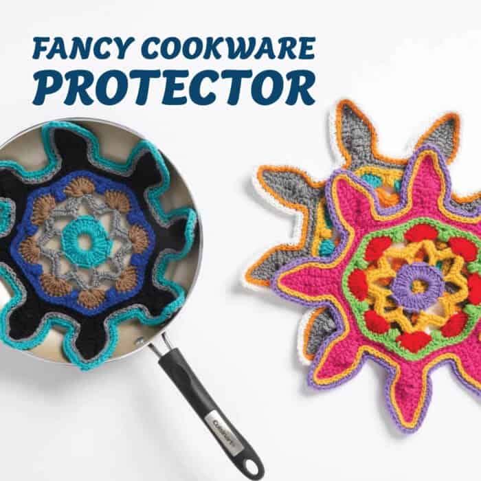 Fancy Cookware Protector Pattern for Free