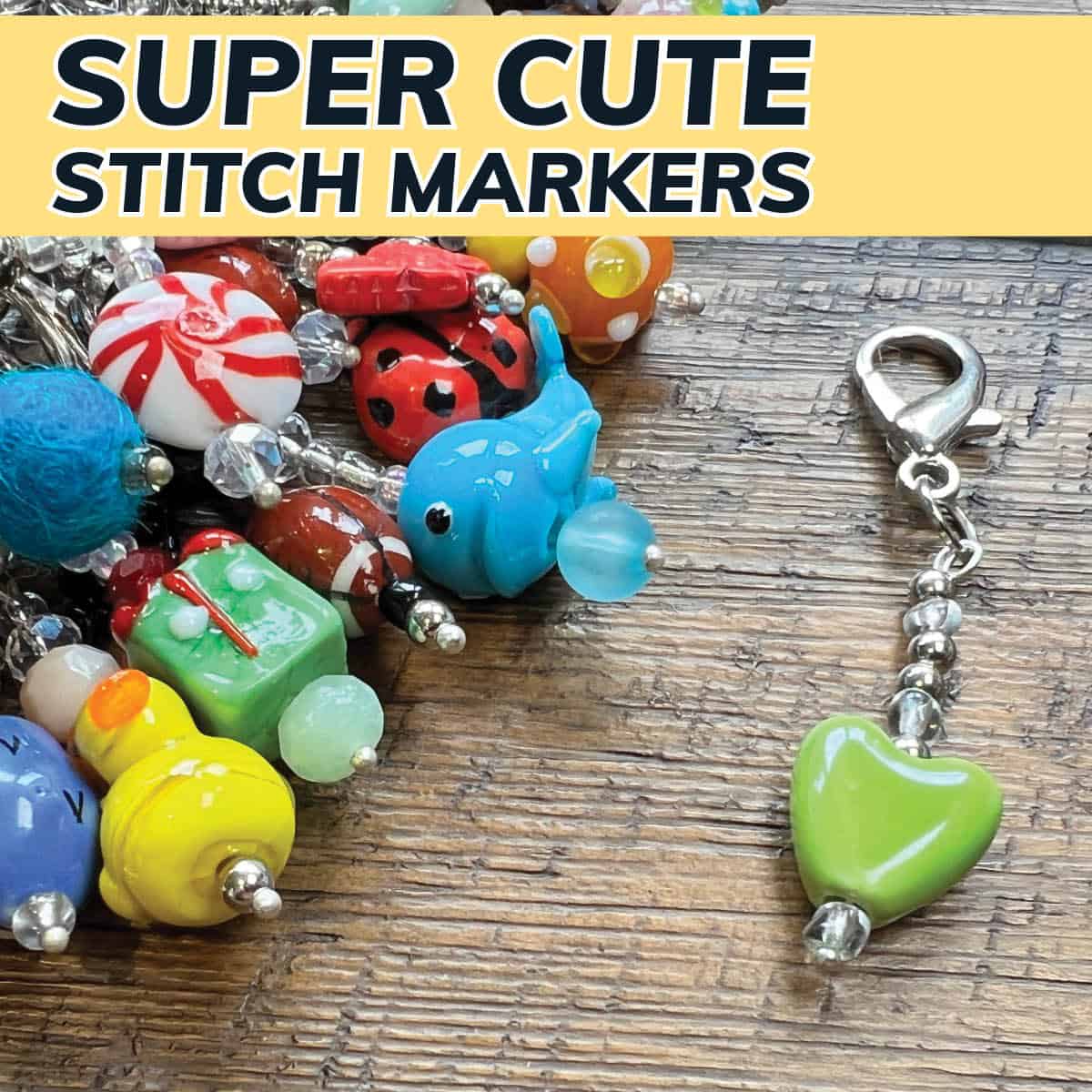 How to Make Super Cute Stitch Markers