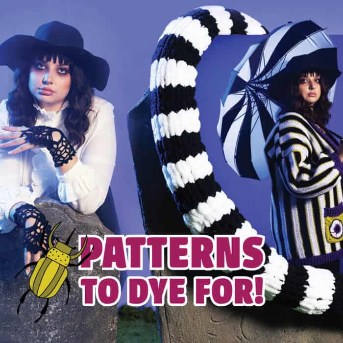 Patterns to Die For Inspired by Beetle Juice