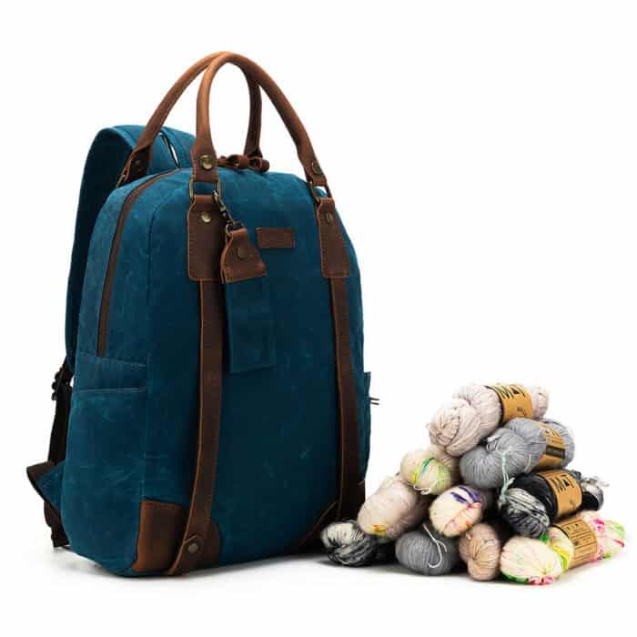 Della Q Makers' Backpack - Knitters and Crocheters on The Go