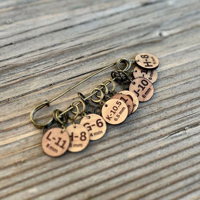 Della Q Makers' Backpack - Custom Crochet Crowd Stitch Markers