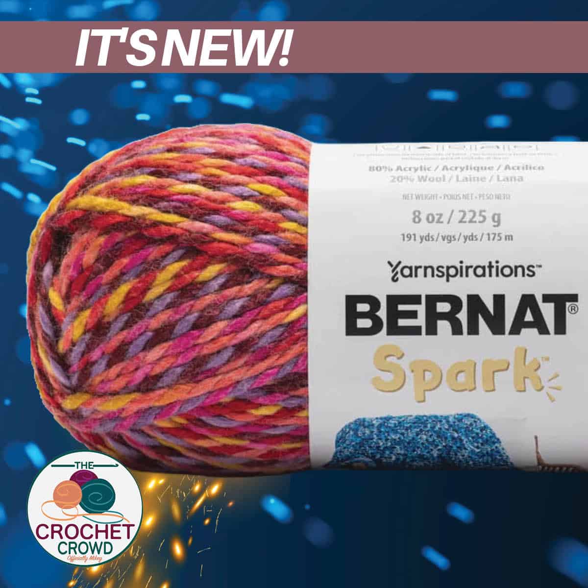 Bernat Spark Yarn with Free Patterns