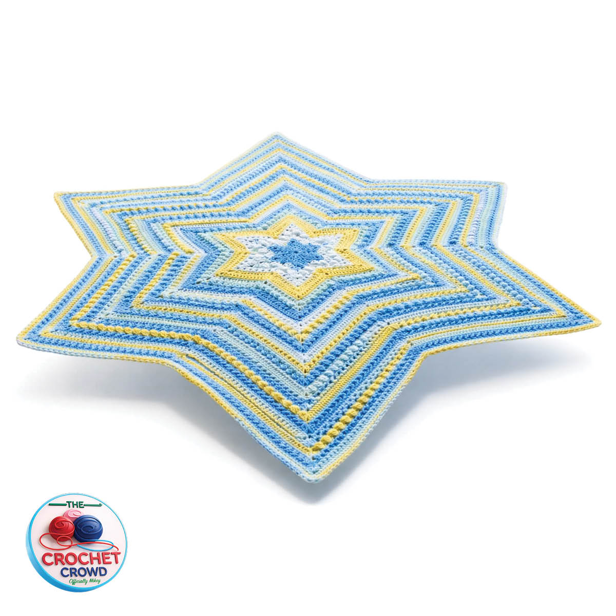 Crochet Hugs and Kisses Stitch Style for Baby Crochet Star Blanket