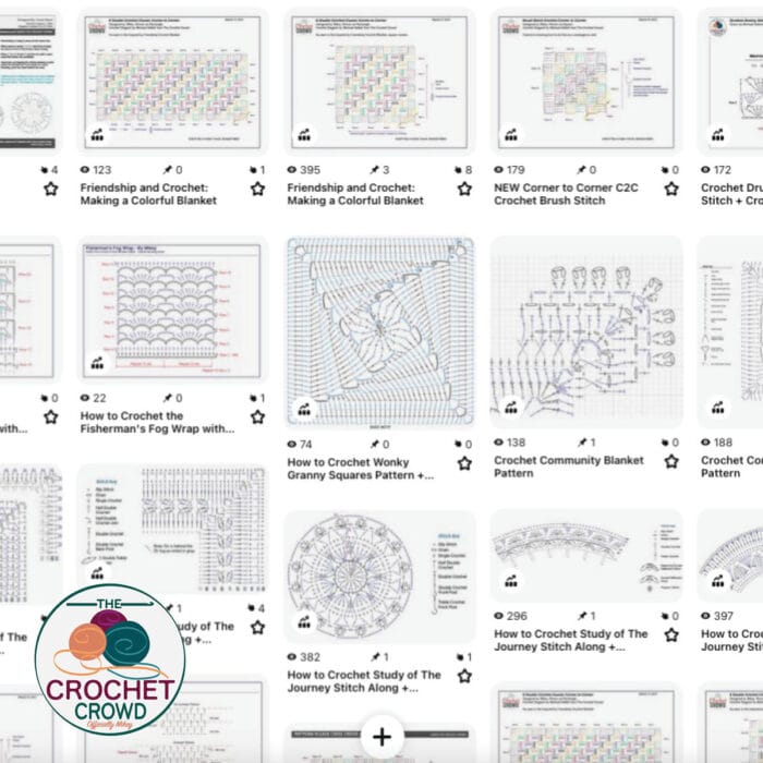 Crochet Diagram Collection of Designs