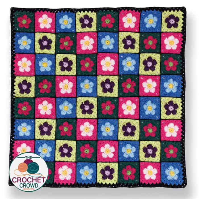 Crochet Flower Power Blanket