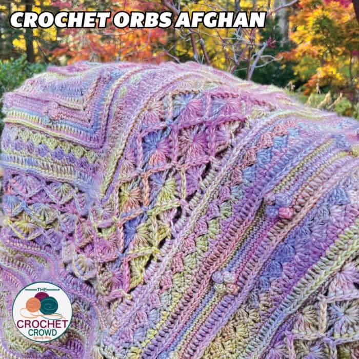 Crochet Orbs Afghan Pattern