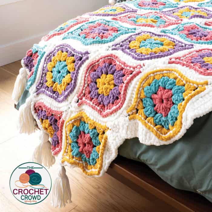 Crochet Ornament Blanket Pattern