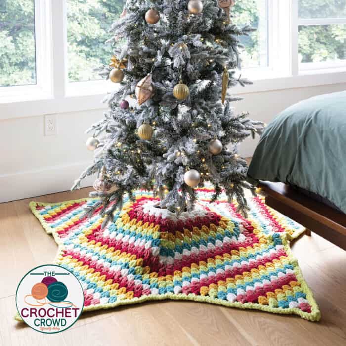 Home for The Holidays Christmas Tree Skirt