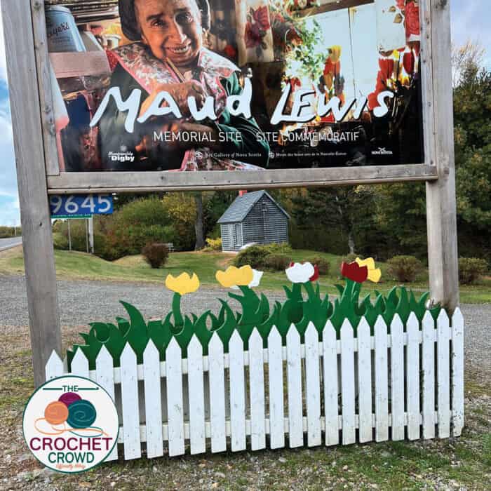 Maud Lewis Memorial Near Digby, Nova Scotia