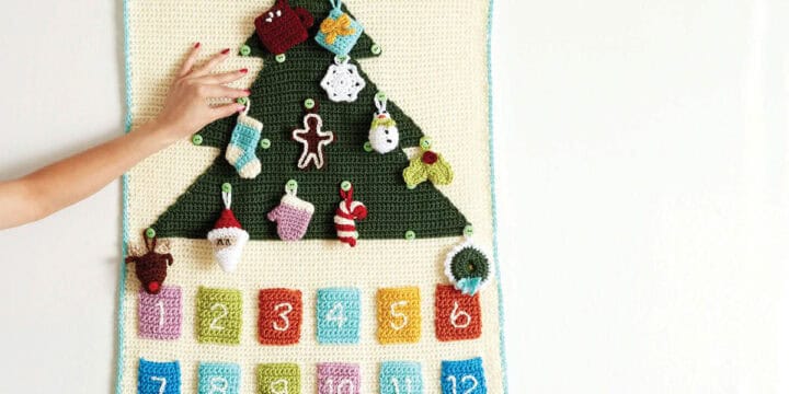 Crochet Advent Calendar Wall Hanging Pattern