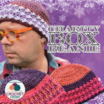 Crochet Charity Box Adult Beanie Pattern