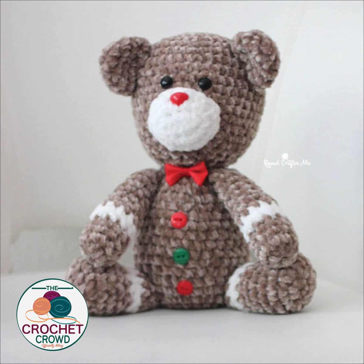 Bernat Gingerbread Bear Toy Pattern