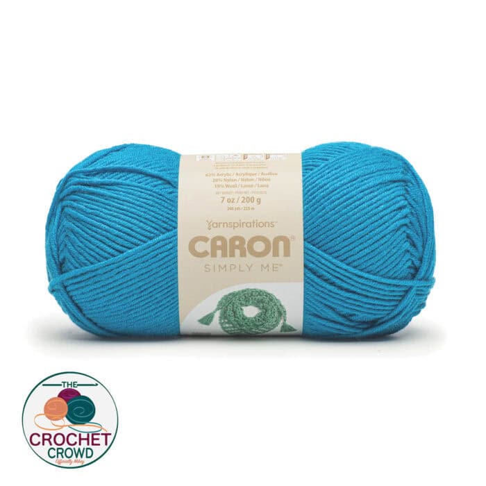 Caron Simply Me Yarn in Blue Topaz