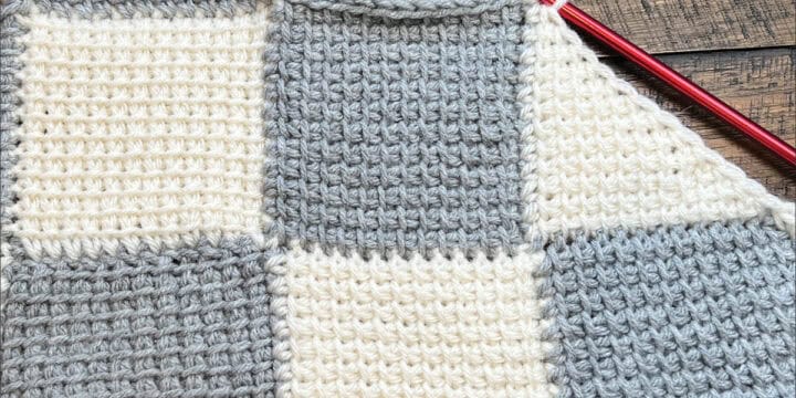 Crochet Entrelac in Any Size Free Pattern and Help