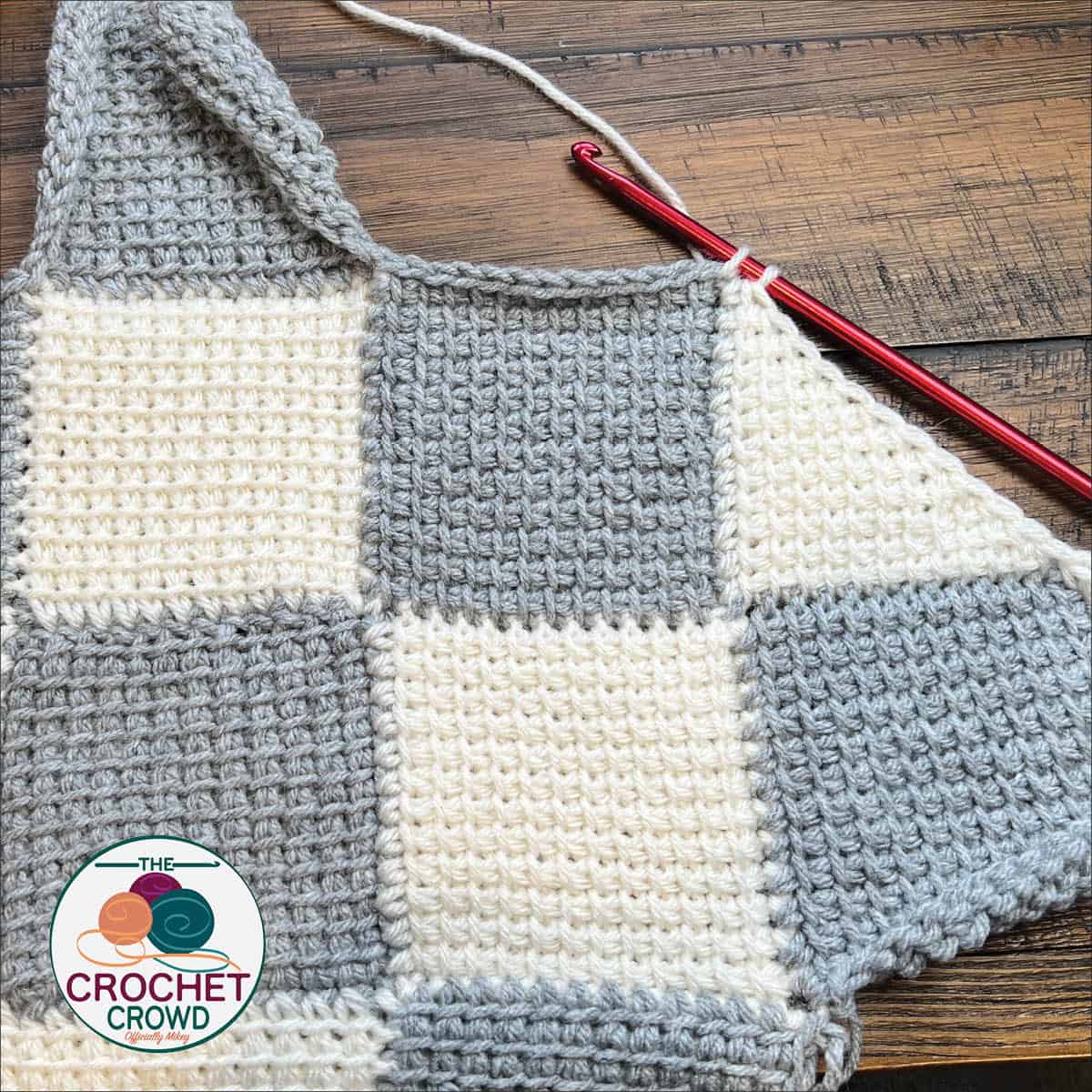 How to Entrelac Crochet in Any Size with Adjusting Tips, Worksheet and Tutorial