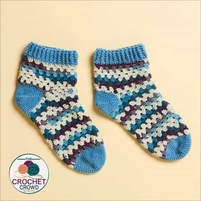 Free Patons Granny Socks Pattern 2025