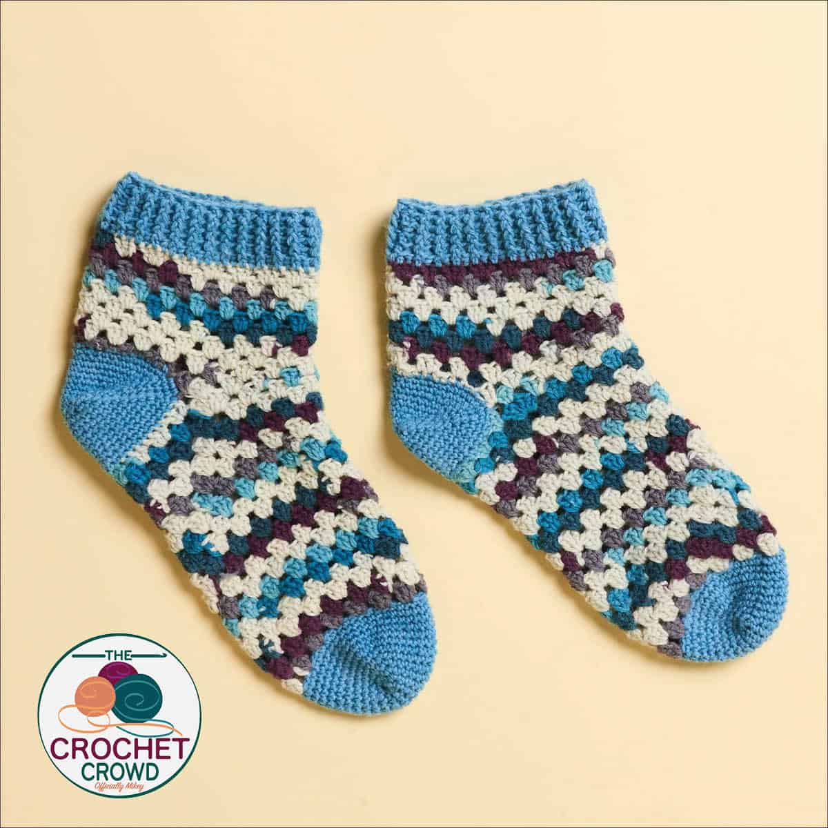 Free Patons Granny Socks Pattern 2025