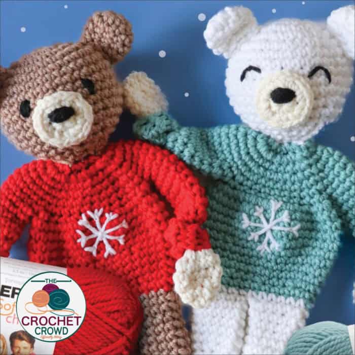 Penny and Benny Crochet Knot Bears