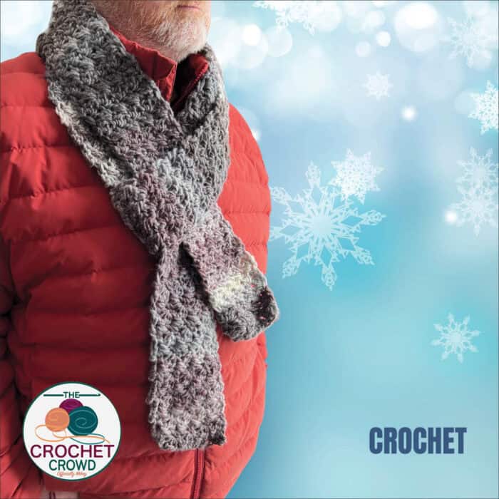 Crochet Suzette Stitch Scarf Free Pattern with Bernat