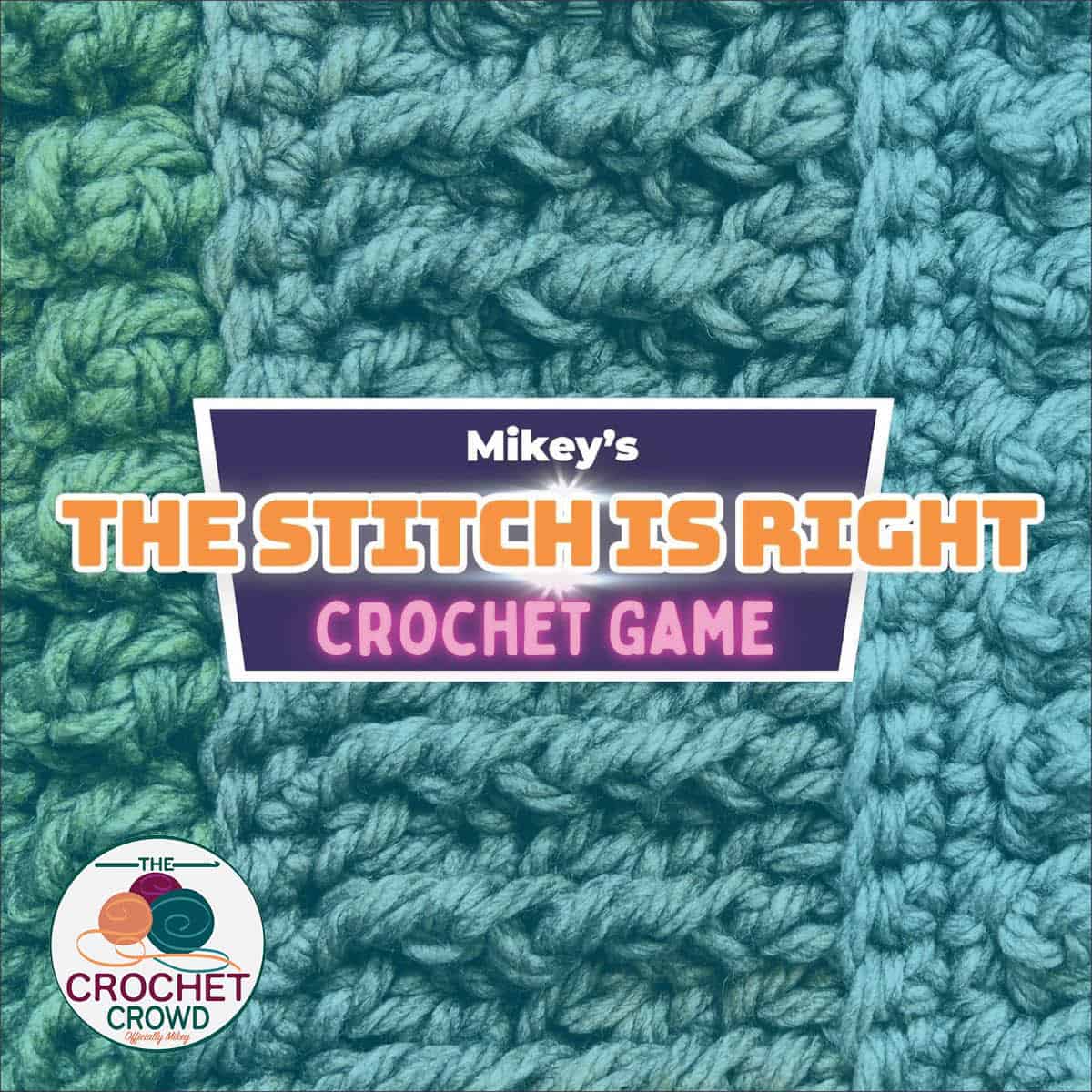 Mikeys Stitch is Right Crochet Game