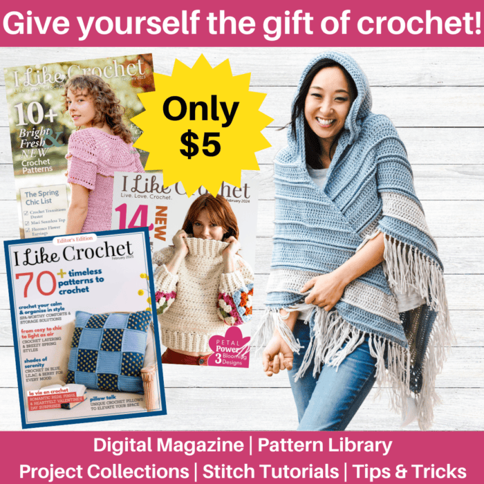 I Like Crochet Magazine Cover