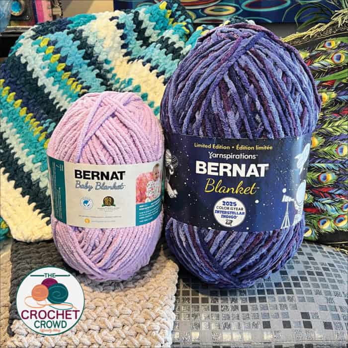 Bernat Blanket Interstellar Indigo Yarn