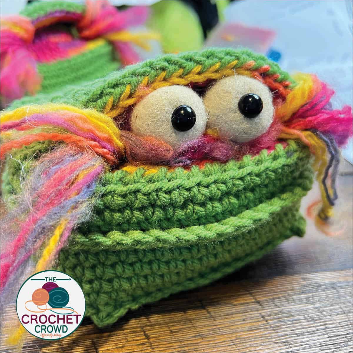 Free Crochet Emotional Dumpster Fire Stuffie Pattern with Free Tutorial