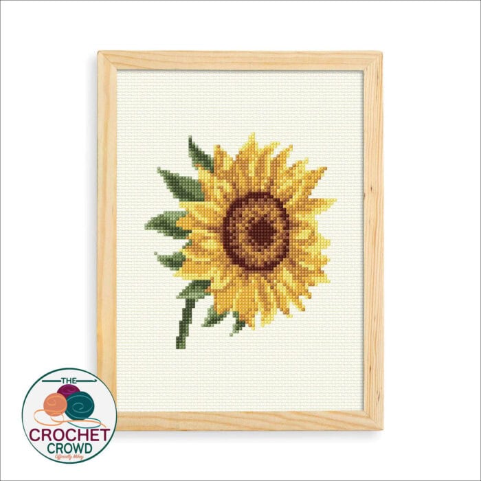 Free Sunflower Cross Stitch Pattern