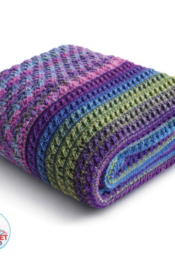 Crochet Study of Transitions Blanket by Michael Sellick Pattern