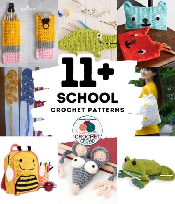 11+ Crochet Back to School Patterns to Download
