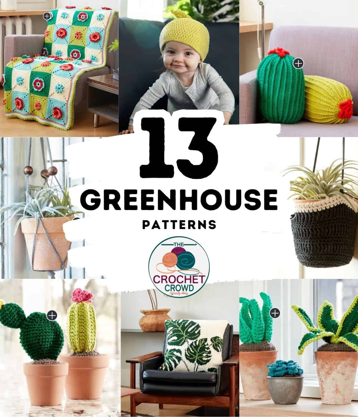13 Crochet & Knit Patterns Inspired by The Greenhouse