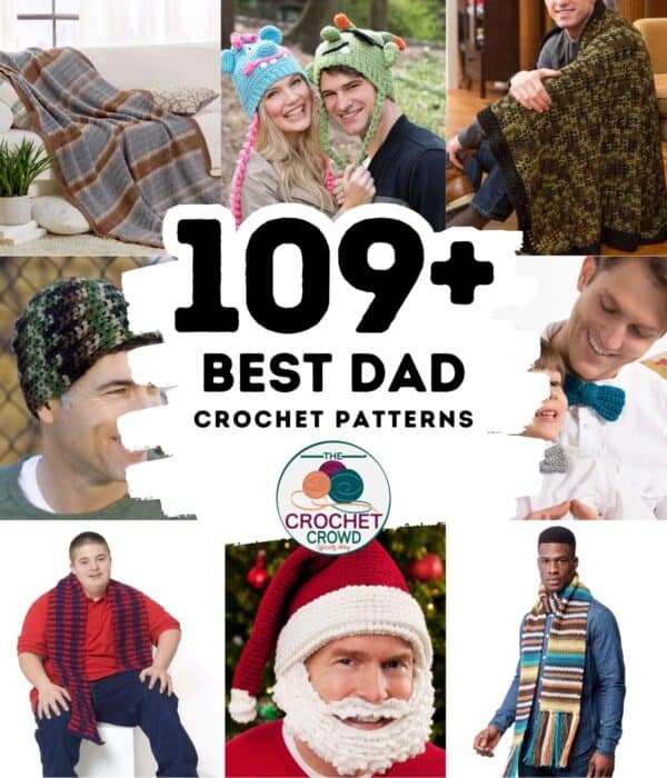 109+ Crochet Patterns for Men to Download