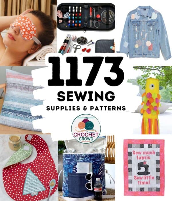 1173 Sewing Supplies and Free Sewing Patterns