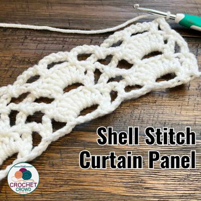 Crochet Shell Stitch Up Close by Mikey with The Crochet Crowd