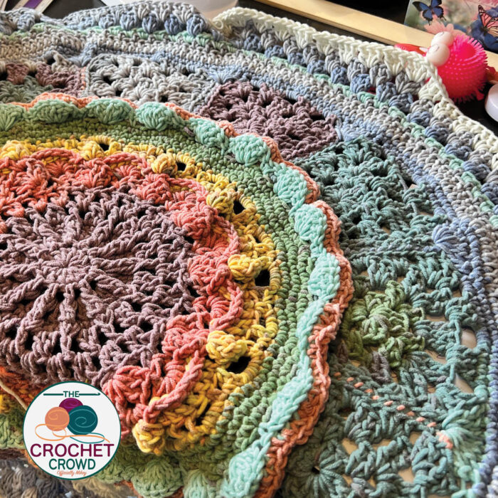 Crochet Study of Complicated Blanket Wasn't Working