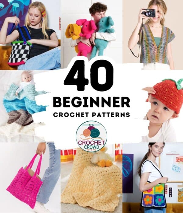 40 Crochet Beginner Basic Patterns to Download