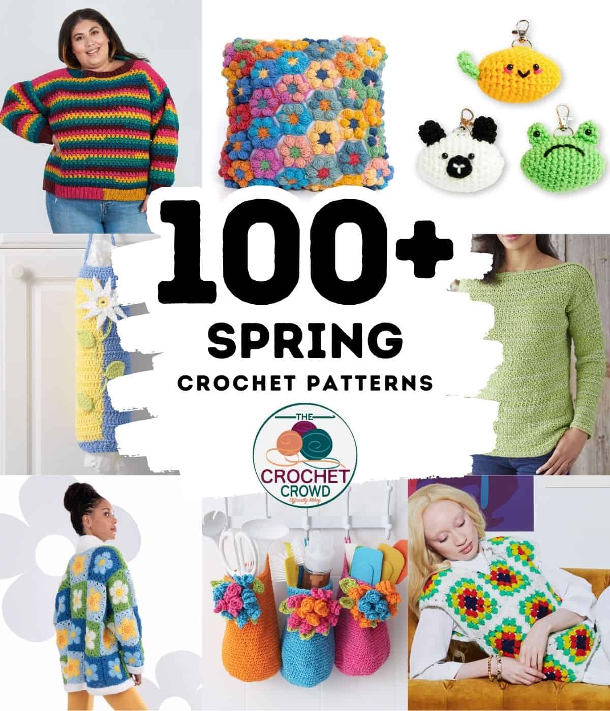 100+ Spring Fresh Crochet Patterns to Download