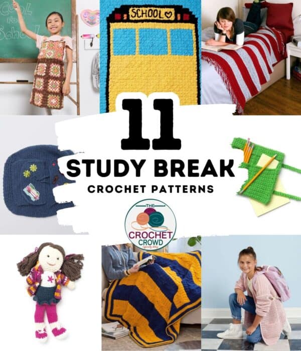11 Crochet Study Break Patterns for Back to School