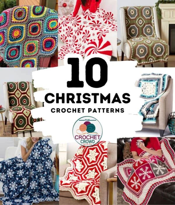 10 Challenging Crochet Christmas Blanket Patterns to Download