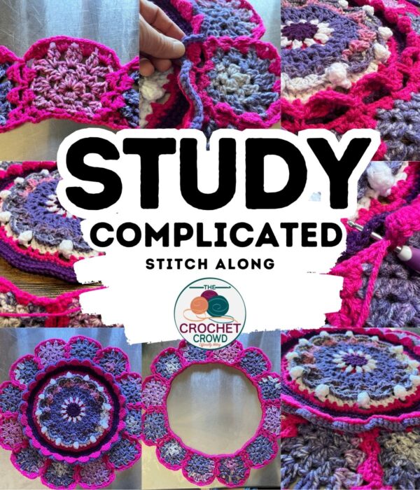 The Crochet Study of Complicated Blanket Pattern
