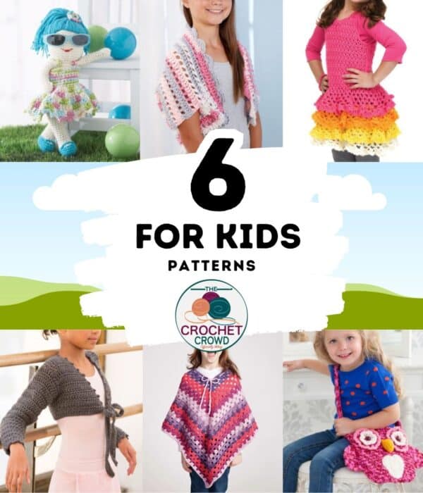6 Patterns that Kids Would Love Created with Crochet