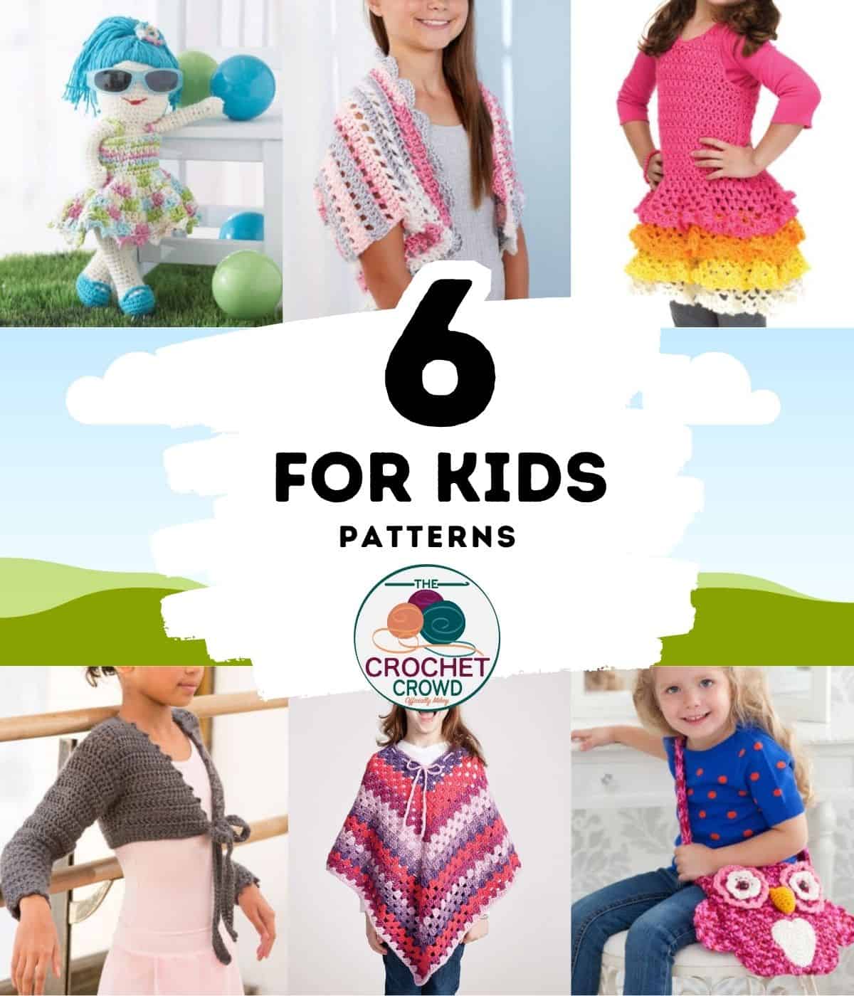 6 Patterns that Kids Would Love Created with Crochet