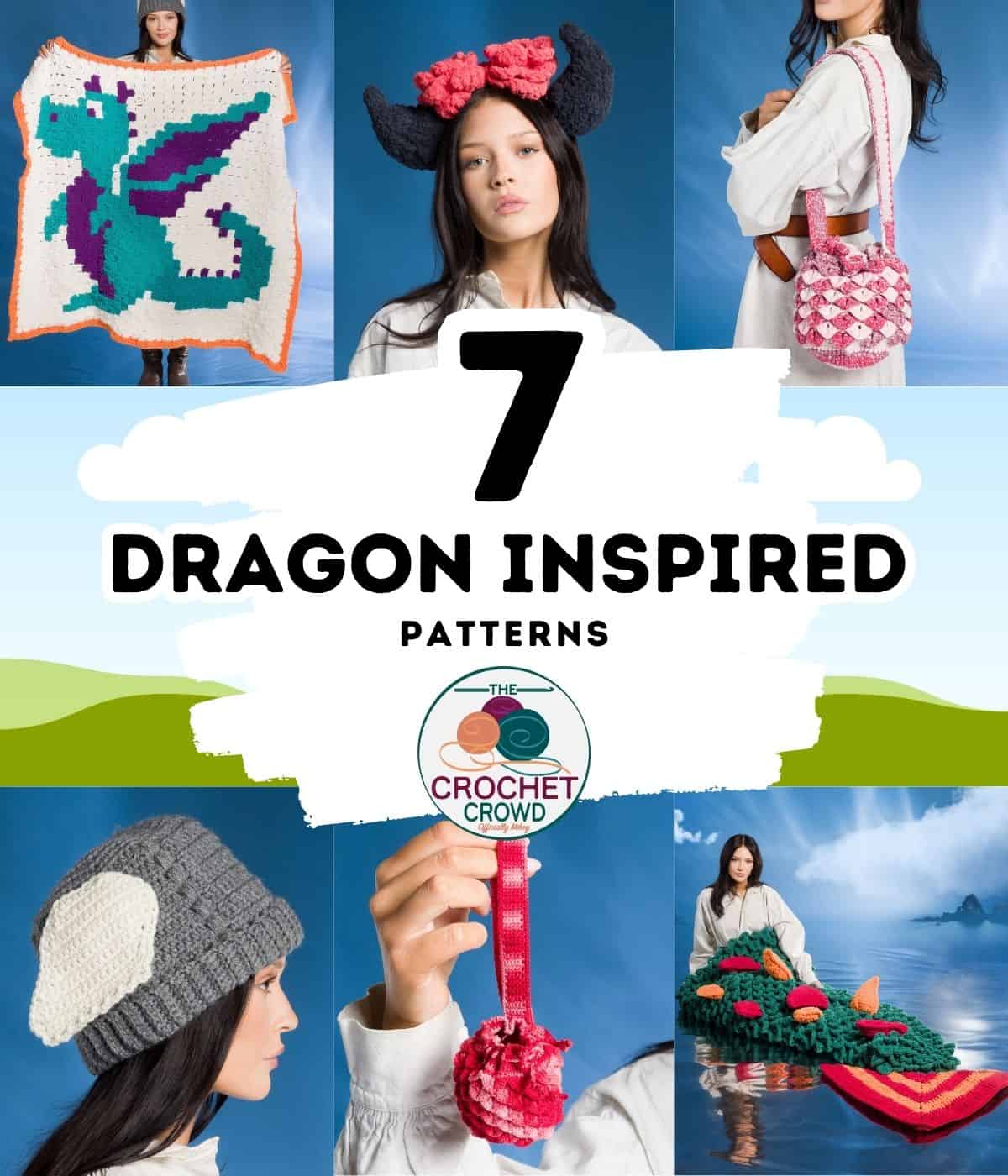 7 Dragon Inspired Crochet Projects to Download
