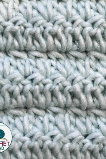 Base Linked Double Crochet Stitch