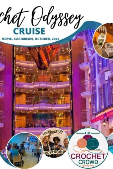 Cricket odyssey cruise event onboard crochet crowd crochet patterns and workshops royal caribbean october 2026.