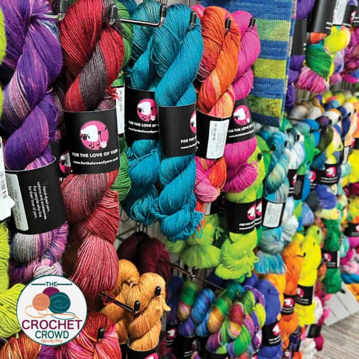 Hand Dyed Yarn in Braids