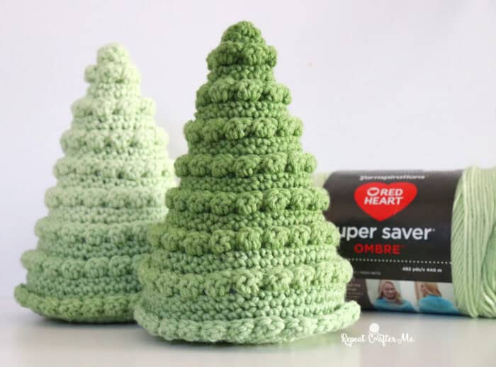 Crochet Christmas Trees