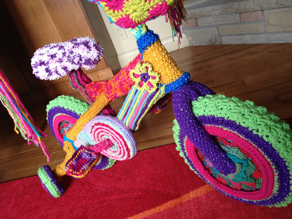 Crochet Yarn Bike