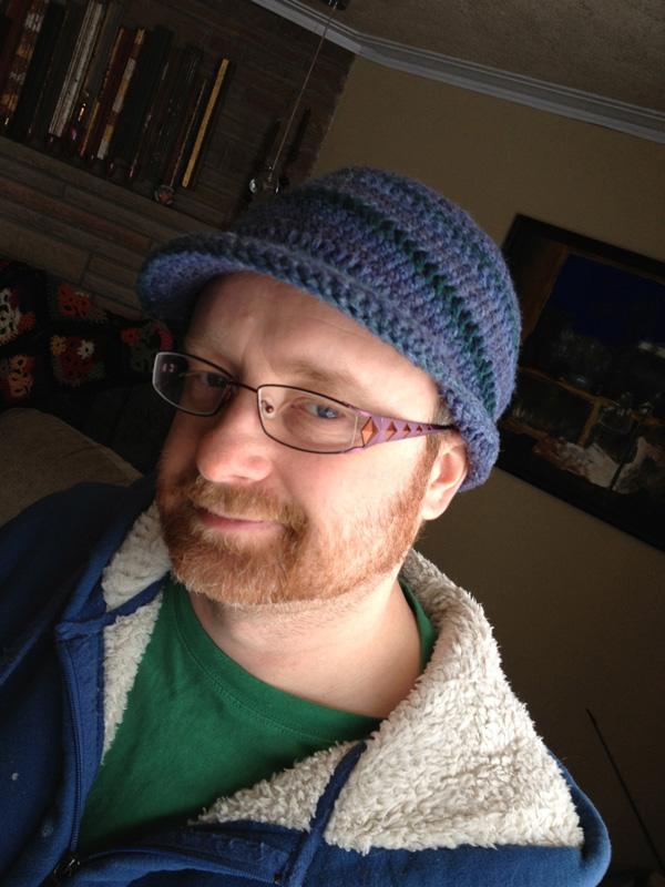 Men s Brim Crochet Hat The Crochet Crowd