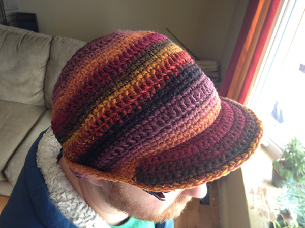 Men's Brim Crochet Hat - The Crochet Crowd